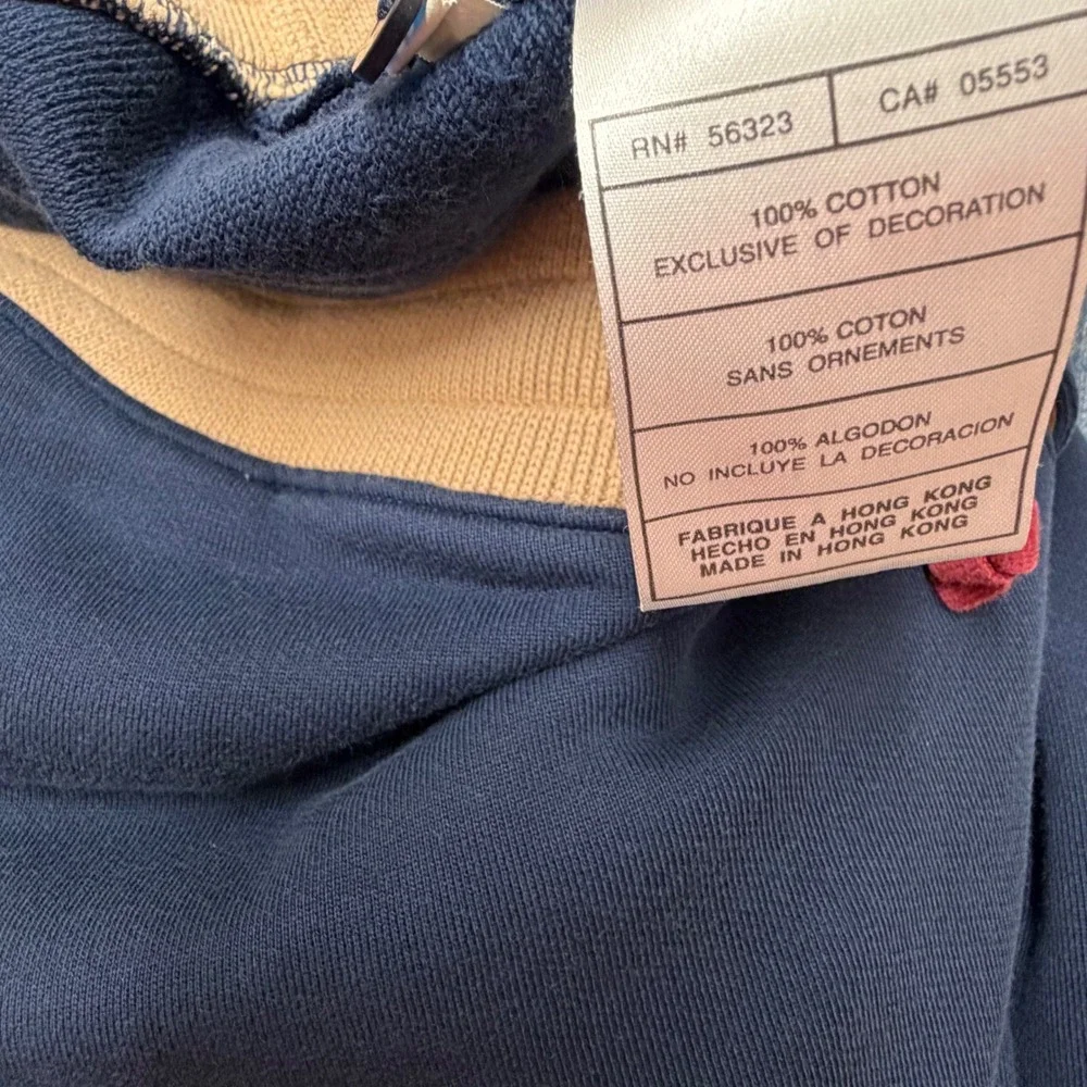 BRS Nike Mens Blue Ribbon Sports Retro Stripe Sweatpants Navy XL 36x33 Street